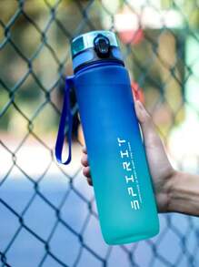 Ombre Sports Water Bottle, Portable Leak-Proof Flip Cap Drink Cup, Suitable For Workout, Fitness, Travel