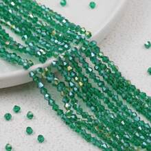 60pcs 8mm Austrian Mixed Colored AB Faceted Crystal Diamond Shape Beads, DIY Bracelet Necklace, Jewelry & Clothing Accessories