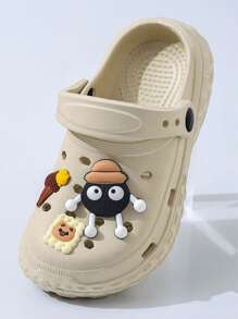 Süße Cartoon Jungen & Mädchen Sandalen, rutschfeste Innen- und Außentagestragen atmungsaktive Cartoon Clogs für Kinder, Sommer