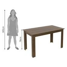 MADESA Dining Table & Chair Sets - Brown - View 4