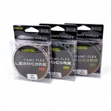 HIRISI Carp Fishing Tackle Line 35LB 7M Make Carp Hair Rigs 3 Color Braided Lead Line - Olive Green - View 5