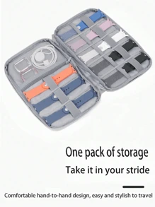 1pc Portable Strap Storage Bag/Portable Strap Storage Case, Holiday Gift/Birthday Gift/Easter Perfect Gift, Bohemian Style Shoes - 1pc - View 9