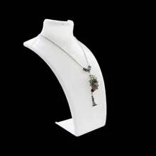 1 pièce/2 pièces/3 pièces Support d'affichage de bijoux en acrylique, boucles d'oreilles, bracelets, colliers, pendentifs et porte-bijoux, plusieurs couleurs disponibles