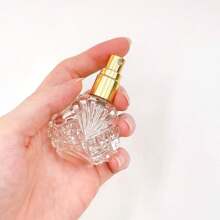 1 szt. 15 ml szklana butelka z rozpylaczem, przenośny napełniany atomizer do perfum, woda do makijażu, przechowywanie olejków eterycznych