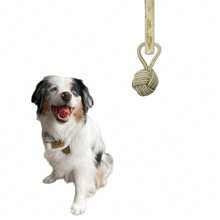 Handgehaltenes Kaffee-Kapok-Ball Spielzeug für Katzen/Hunde Liebhaber Geschenk und Hunde/Katzen Mama Liebe Haustier Spielzeug, Beißfest, Zähne reinigend, Backenzähne, Katzen/Hunde Liebhaber Geschenk und Hunde/Katzen Mama Liebe Haustier Knoten, Beißfest, Kaffeebaum Training, interaktiv, Langeweile Erleichterung für Hundeliebhaber und Hundemama Liebe
