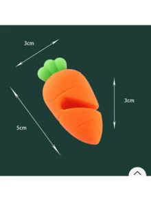 1 件装硅胶锅盖升降器、耐热锅盖垫、防溢锅盖支架、可爱炒锅盖支架 - 彩色 - 查看 4