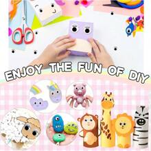 [500/525/1000pcs] Black Wiggle Eyes, Glow-In-The-Dark DIY Eyes, Toy Self-Adhesive Movable Eyes, Handmade DIY Accessories Eyes, Handmade Clay Craft Supplies, Variety Of Sizes: 6mm, 7mm, 8mm, 9mm, 10mm, 12mm, 15mm Mixed Pack