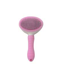 Brosse de toilettage pour chiens et chats - Outil de démêlage en douceur avec poignée ergonomique antidérapante pour un toilettage facile et confortable