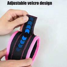 1 Set-Fitness Ankle Straps Adjustable D-Ring Support Cuffs Gym Leg Strength Workouts Pulley With Buckle Sports Guard Safety Abductors - Multicolor - View 7