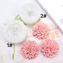 Stampo per candele a forma di fiore, disponibile in 2 misure, multiuso per uso domestico