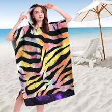 Beach Changing Robe, Adult Hooded Beach Towel Changing Robe For Showering, Surfing, Swimming, Beach Wrap Mother's Day Flowers, Personalized Gifts For Mom, Last Minute Gifts, Mother's Day Ideas, Mothering Sunday Gifts, Handmade Cards For Mum, Best Mother's Day Gifts Under $50 Summer, Holiday