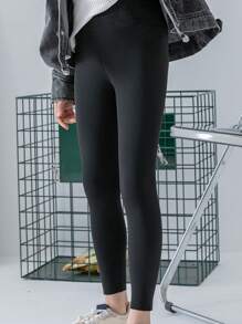 1pc Children's Shark Printed Cropped Sports Leggings