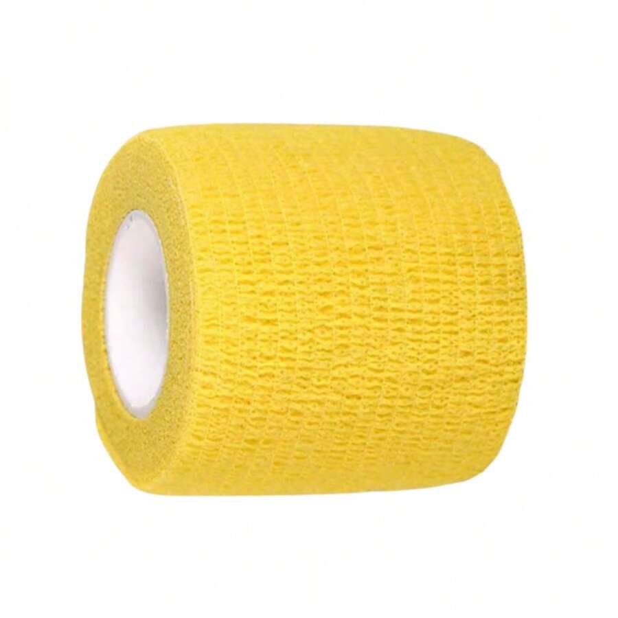 Non-Slip Tattoo Bandage 5 UNITS - Yellow - View 1