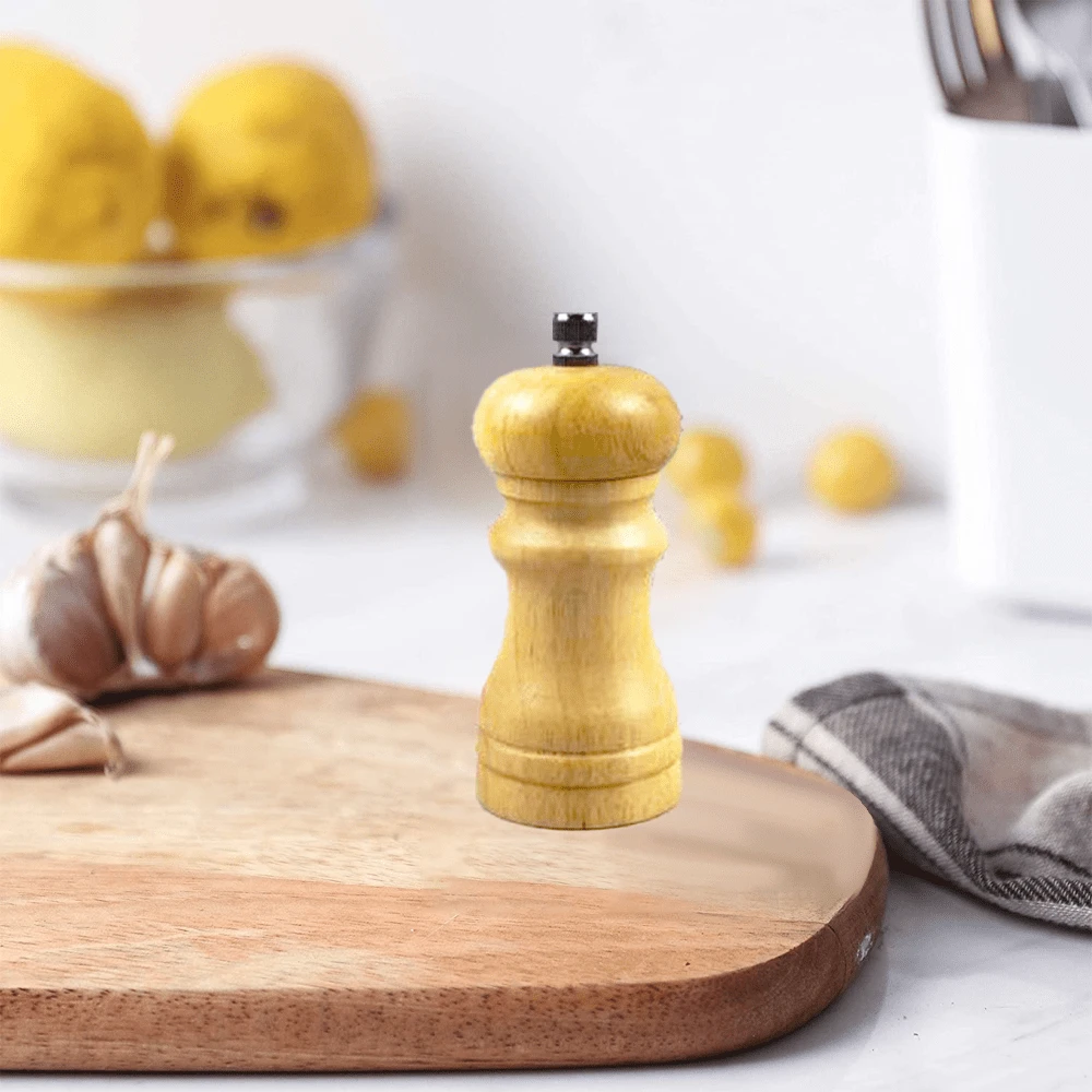 Macinapepe Manuale In Legno Di Faggio, Regolazione Garanzia, Per Cucina, Regalo Elegante