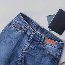 [Customized] Sewing Labels - 10/100pcs Personalized Hand-Woven Faux Leather Labels For DIY Clothing, Bags, Hats, Scarves, Christmas And Halloween Handicrafts Gifts Sewing Accessories - Custom Text, Logo - Brown - View 3