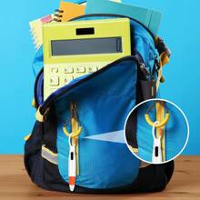 6 支可伸缩圆珠笔 - 超细笔尖，轻巧，书写流畅，非常适合护士、学生、办公室专业人士 - 很棒的学校和办公用品礼物！开学季的彩色随机礼物