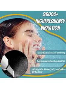 新款黑头去除器和去角质刮脸器，适合作为礼物送给母亲、妻子、女儿和朋友 - 白色 - 銀色 - 查看 5