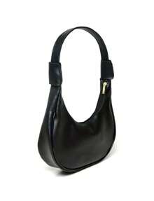 Women's Baguette Moon Baguette Fashion Bicolor Factory Price - Black-brown - 查看 2