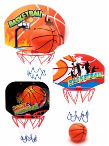 Indoor & Outdoor Hanging Basketball Hoop Set, Family Interactive Play, Boys & Girls Basketball Toy, Suitable For 3+ Years Old, Christmas/Halloween/Birthday Gift