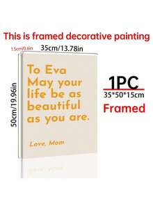 1 Tranh in câu nói theo yêu cầu, Tranh áp phích theo yêu cầu, Biển hiệu câu nói theo yêu cầu, Tranh in câu nói cá nhân hóa, Tranh in theo yêu cầu, Tranh canvas treo tường theo yêu cầu, Trang trí phòng, Áp phích theo yêu cầu, Tranh canvas treo tường, Khung tùy chọn, Đa chức năng, Trang trí, Có thể tái sử dụng, Tinh tế, Phong cách, Chất lượng cao, Đầy màu sắc, Hiện đại, Tùy chỉnh, Quà tặng lý tưởng cho phái nữ, Phòng trà, Nhà cửa, Vườn, Văn phòng, Cho các dịp kỷ niệm, Ngày Valentine, Ngày của Mẹ, Sinh nhật, Ngày của Cha, Lễ tốt nghiệp, Đám cưới, Tân gia, Không gian ấm áp, Trang trí mùa thu, Tình yêu vĩnh cửu - Nhiều màu - Xem 28