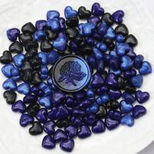 100pcs Light-Colored Heart-Shaped Sealing Wax Beads, Sealing Wax Beads For DIY Decoration Of Envelopes, Wedding Invitations, Cards, Postcards, Gift Packaging, Crafts, Scrapbooking - Multicolor - View 12