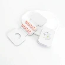 [4 paires] Embouts d'oreille en silicone de rechange avec ventouse, compatibles avec les AirPods Pro et les AirPods Pro 2e génération (XS/S/M/L)