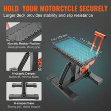 Dirt Bike Lift Stand, Motorcycle Jack Lift Stand Hydraulic Lift Operation, Adjustable Height Hoist Table, Motorcycle Rear Wheel Stand, With U + L Fork Swingarm Spool, Heavy Duty Rear Wheel Stand, For Suzuki Kawasaki, Dirt Pit Bike Repair, Maintenance, Dirt Bike Accessories - 440 Lbs Dirt Bike Lift Stand - View 3