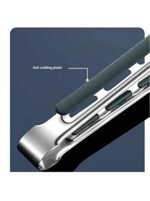 3pcs Set Stainless Steel Easy-Grip Clamps, Cookout Tongs, Heat-Resistant Non-Slip BBQ Grill Tongs, Meat Claws, For Cooking, Serving, BBQ, Grilling, Salad, Kitchen Tools, Baking Accessories - Multicolor - View 7