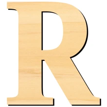 45cm/17in Large Wooden Alphabet Letters A-Z, Numbers 0-9, Blank Unfinished Wooden Letter Number Signs, Cutout Wooden Letters Suitable For Home Wall Decor, Birthday, Wedding, Party, Classroom Decoration - Apricot - View 17