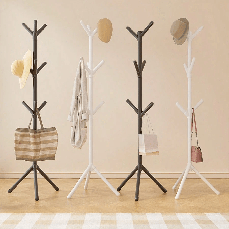 1pc Simple Clothes Hanging Shelf Floor Simple Bedroom Clothes And Hat Rack Household Clothes Storage Rack, Bedroom Decor,Room Decoration Stuff,Simplee,Spring Break,Opulessaboho Vibes,Premium Style,Mother's Day,Spring,Spring Decor,Boho