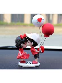 Decoración de coche para pareja adorable, regalo encantador para él/ella, accesorios de coche para la primera cita