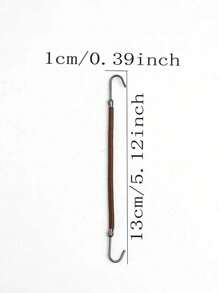 15个装马尾辫橡胶弹力钩发圈，加厚造型弹力钩发圈 - 用橡胶弹力发圈牢固固定马尾辫，适合街头、健身房、发圈、发绳、发饰、头饰等场合。 - 彩色 - 查看 6