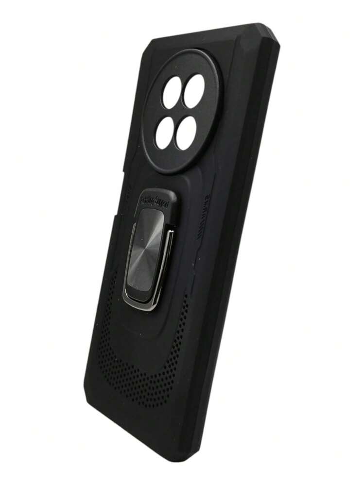 Funda Realme 12 5g Protector Cámara Case Rudo Anillo + Mica - Negro - Añade 4