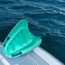 لوح ركوب قابل للنفخ قابل للنقل بمقبض، لون عشوائي، لوح دوار مناسب للتعلم والتزلج على الماء والترفيه المائي والتدريب على المياه، إلخ - متعدد الألوان - مشاهدة 1