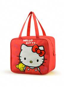 Sanrio 1pc schattige Kitty dikke waterdichte draagbare lunchtas met geïsoleerde lunchboxtas Cartoon kinder bento-tas geïsoleerde tas