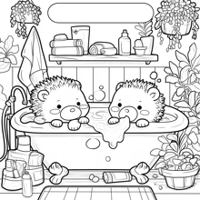 25 pagine di premium spesso libro da colorare di cartoni animati con ricche illustrazioni, taccuino d'arte con illustrazioni su un solo lato, adatto per adulti e adolescenti, ideale per il rilassamento e la creatività, regalo ideale per Ognissanti, Ringraziamento, Natale e altre feste