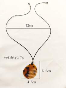 1 件独特的梳状项链吊坠，适合女士，小巧高端嘻哈风格颈饰