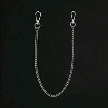 Punk Waist Chain Wallet Chain Keychain, Multi-Layer Hip-Hop Rock Punk Style Belt, Ideal Gift For Men And Women - Double Layer - View 9