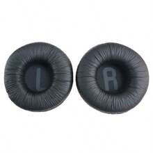 Replacement Ear Pads For JR300, JR300BT, T450BT, T500BT, Tune 500, Tune 500BT, Tune 510BT, Tune 520 Headphones - Headset Earpads & Ear Cushions (Black)