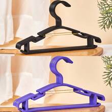 30/20/10 件/套儿童塑料衣架，防滑衣柜婴儿衣架，适合婴幼儿服装，小号儿童衣架，适用于裤子夹克连衣裙（白色，多色）