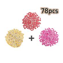 26/78 件 3.8 厘米/1.5 英寸刺绣英文字母熨烫/缝制补丁，服装配饰，夹克，帽子，书籍，背包 - DIY 刺绣贴花 - 多色 - 查看 45