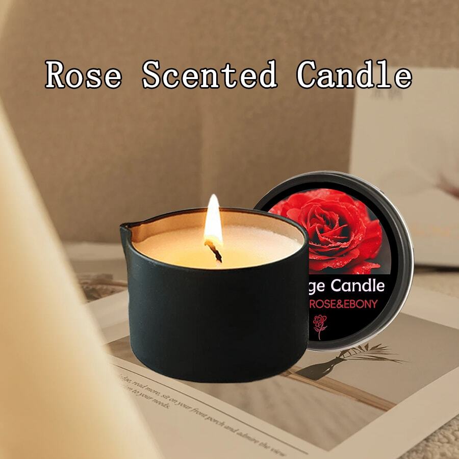 EVODUCK Velas aromáticas, velas de aceite esencial de estaño de hierro, velas de aceite corporal de coco, adecuadas para dormitorio y baño, fragancia de larga duración, infundidas con aceites esenciales, regalo perfecto para amigos y familiares, juego de regalo de aromaterapia en lata, adecuado para viajes, cumpleaños, Día de San Valentín o Día de la Madre, juego de regalo de aromaterapia/2oz
