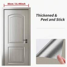 1 Cuộn Giấy Dán Tường Vân Gỗ Nhôm Tự Dính, Giấy Dán Tường Có Kết Cấu Gỗ Thật, Miếng Dán Tường Chống Thấm Nước Và Dầu Mỡ Có Thể Tháo Rời, Dễ Dàng Dán Trên Cửa, Thích Hợp Cho Phòng Ngủ, Phòng Tắm, Phòng Khách, Khung Cửa Bằng Hợp Kim Nhôm Và Gỗ Nguyên Khối - Nhiều màu - Xem 16