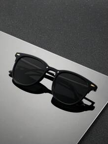 1 Pair Unisex Fashion Glasses, Basic Model Suitable For Sports, Travel, Festivals, Beach, Driving, Outings, Vacations, Street, Sports Style, Fishing, Street Outfits, Outdoor Activities, Parties For Summer Beach Vacation, Outdoor, Travel