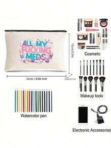 A-Z Rabbit Letters, Easter Bunny 26 Letters, Easter Egg Letter Rabbit Drawstring Gift Bag, Candy Biscuit Packaging Bag, Easter Gift, Letter Rabbit Storage Bag, Candy Packaging Gift Bag, Imitation Linen Drawstring Storage Bag - Multicolor - View 6