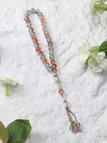 1 件 33 件 10 毫米玻璃珠时尚手工手链，阿拉伯祈祷珠（多种颜色） - 彩色 - 查看 4