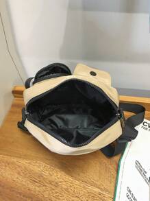 Fashionable And Simple Solid Color Casual Crossbody Bag, Can Be Carried On Shoulder, Versatile For Daily Commuting Of Street Students, Outdoor Travel, And Both Men And Women's Holiday Gifts. Mini Bag Small Bag Purse - Multicolor - View 8