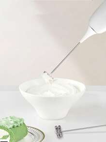 电动奶泡器，手持式奶泡器，迷你奶泡器，咖啡搅拌器，不锈钢饮品搅拌器，适用于咖啡、拿铁、卡布奇诺、抹茶、热巧克力，便携式奶泡器，无线电动奶泡器，返校必备 - 彩色 - 查看 8