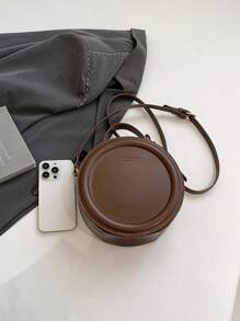 New Fashion Women Shoulder Handbag Ladies Small Round Bag Young Women Round Purse