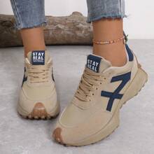 Gump Style Women Sports Shoes, Fashion Ins Style Comfortable Casual Sneakers, Flat Platform, Versatile And Flattering